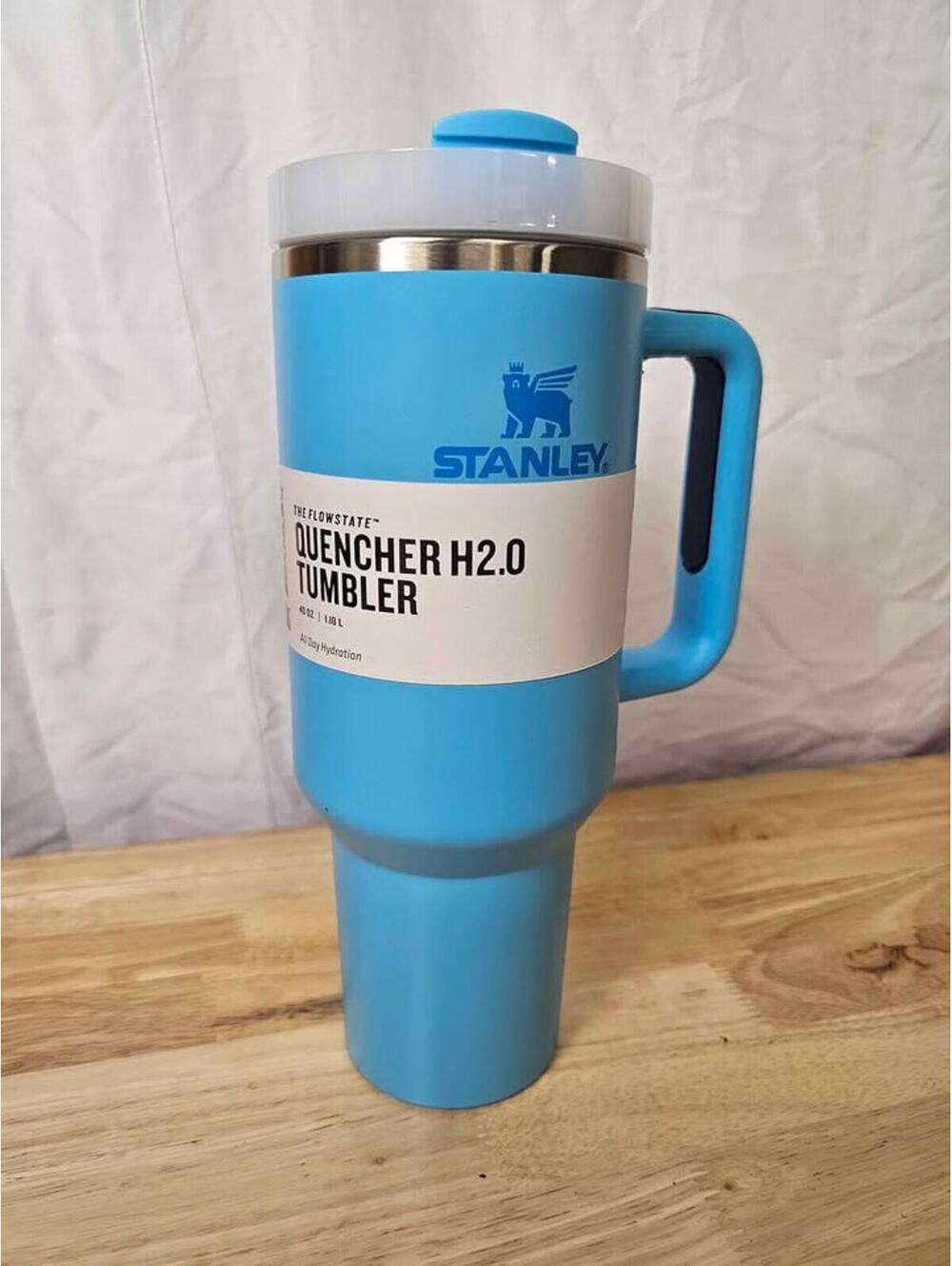 Stanley Quencher H2.0 40oz Tumbler | Blue | New | FlowState Lid